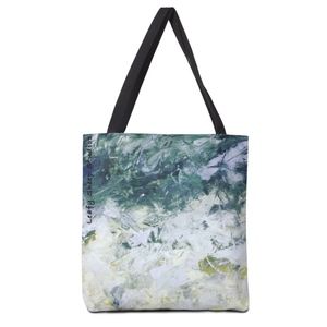 🌊 Reusable double sided Canvas Tote Bag - Small